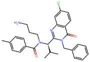 (R)-N-(3-Aminopropyl)-N-(1-(3-Benzyl-7-Chloro-4-Oxo-3,4-Dihydroquinazolin-2-Yl)-2-Methylpropyl)-4-…