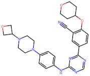 5-(4-((4-(4-(Oxetan-3-Yl)Piperazin-1-Yl)Phenyl)Amino)-1,3,5-Triazin-2-Yl)-2-((Tetrahydro-2H-Pyran-…