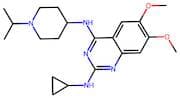 N2-Cyclopropyl-N4-(1-Isopropylpiperidin-4-Yl)-6,7-Dimethoxyquinazoline-2,4-Diamine
