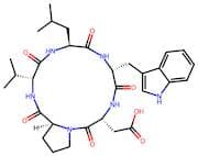 2-((3R,6S,9R,12R,17As)-9-((1H-Indol-3-Yl)Methyl)-6-Isobutyl-3-Isopropyl-1,4,7,10,13-Pentaoxohexade…
