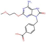 4-((6-Amino-2-(2-Methoxyethoxy)-8-Oxo-7,8-Dihydro-9H-Purin-9-Yl)Methyl)Benzoic Acid