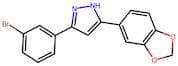 3-(Benzo[D][1,3]Dioxol-5-Yl)-5-(3-Bromophenyl)-1H-Pyrazole