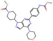 Methyl 4-(6-(4-((Methoxycarbonyl)Amino)Phenyl)-4-Morpholino-1H-Pyrazolo[3,4-D]Pyrimidin-1-Yl)Piper…