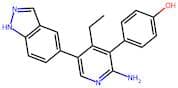 4-(2-Amino-4-Ethyl-5-(1H-Indazol-5-Yl)Pyridin-3-Yl)Phenol