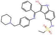 (Z)-N-[2-Oxo-3-[Phenyl[[4-(Piperidin-1-Ylmethyl)Phenyl]Amino]Methylene]Indolin-5-Yl]Ethanesulfonam…