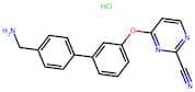 4-((4'-(aminomethyl)-[1,1'-biphenyl]-3-yl)oxy)pyrimidine-2-carbonitrile hydrochloride