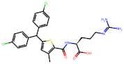 (S)-2-(5-(Bis(4-Chlorophenyl)Methyl)-3-Methylthiophene-2-Carboxamido)-5-Guanidinopentanoic Acid