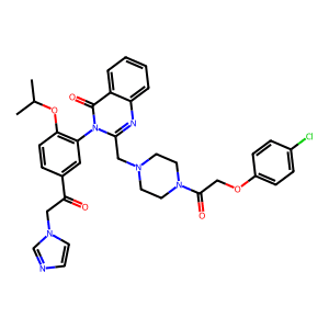 3-(5-(2-(1H-Imidazol-1-Yl)Acetyl)-2-Isopropoxyphenyl)-2-((4-(2-(4-Chlorophenoxy)Acetyl)Piperazin-1…