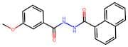 1-(3-Methoxybenzoyl)-2-(1-Naphthoyl)Hydrazine