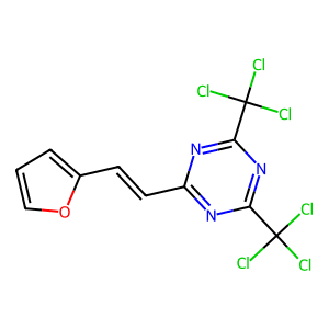 2-[2-(Furan-2-Yl)Vinyl]-4,6-Bis(Trichloromethyl)-1,3,5-Triazine