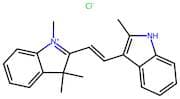 2-Methyl-3-(2-(1,3,3-Trimethylindolin-2-Ylidene)Ethylidene)-3H-Indole Hydrochloride
