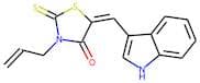 5-(Indol-3-ylmethylene)-3-prop-2-enyl-2-thioxo-1,3-thiazolidin-4-one