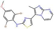 N-(2,6-Dibromo-4-Methoxyphenyl)-4-(2-Methylimidazolo[1,2-A]Pyrimidin-3-Yl)-2-Thiazolamide