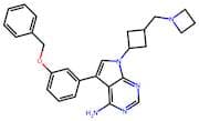 [7-[Cis-3-[(Azacyclobutane-1-Yl)Methyl]Cyclobutyl]-5-(3-Benzyloxyphenyl)-7H-Pyrrolo[2,3-D] Pyrimid…
