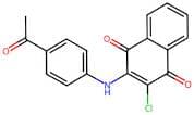 2-(4-Acetylanilino)-3-Chloronaphthalene-1,4-Dione