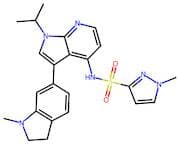 N-(1-Isopropyl-3-(1-Methylindolin-6-Yl)-1H-Pyrrolo[2,3-B]Pyridin-4-Yl)-1-Methyl-1H-Pyrazole-3-Sulf…