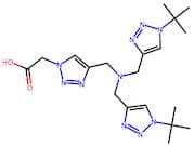 2-(4-((Bis((1-(Tert-Butyl)-1H-1,2,3-Triazol-4-Yl)Methyl)Amino)Methyl)-1H-1,2,3-Triazol-1-Yl)Acetic…