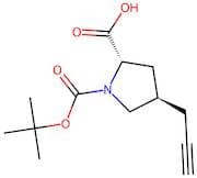 (2S,4R)-1-(Tert-Butoxycarbonyl)-4-(Prop-2-ynyl)Pyrrolidine-2-Carboxylic Acid