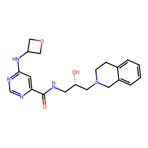 (S)-N-(3-(3,4-Dihydroisoquinolin-2(1H)-Yl)-2-Hydroxypropyl)-6-(Oxetan-3-Ylamino)Pyrimidine-4-Carbo…