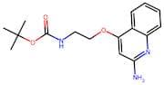 Tert-Butyl (2-((2-Aminoquinolin-4-Yl)Oxy)Ethyl)Carbamate