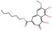 Hexyl 3,4,6-Trihydroxy-2-Methoxy-5-oxo-5H-Benzo[7]Annulene-8-Carboxylate