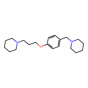 1-(4-(3-(Piperidin-1-Yl)Propoxy)Benzyl)Piperidine