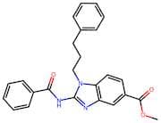 Methyl 2-Benzamido-1-(3-Phenylpropyl)-1H-Benzo[D]Imidazole-5-Carboxylate