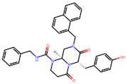 (6S,9As)-N-Benzyl-6-(4-Hydroxybenzyl)-8-(Naphthalen-1-Ylmethyl)-4,7-Dioxohexahydro-2H-Pyrazino[1,2…