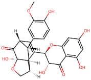 (3R,3Ar,6R,7Ar,8R)-7A-Hydroxy-8-(4-Hydroxy-3-Methoxyphenyl)-4-((2R,3R)-3,5,7-Trihydroxy-4-Oxochrom…