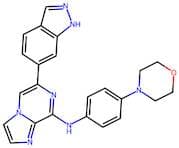 6-(1H-Indazol-6-Yl)-N-(4-Morpholinophenyl)Imidazo[1,2-a]Pyrazin-8-Amine