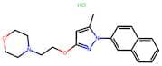 4-(2-((5-Methyl-1-(Naphthalen-2-Yl)-1H-Pyrazol-3-Yl)Oxy)Ethyl)Morpholine Hydrochloride