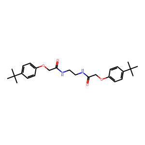N,N'-(Ethane-1,2-Diyl)Bis(2-(4-(Tert-Butyl)Phenoxy)Acetamide)
