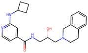 2-(Cyclobutylamino)-N-[(2S)-3-(3,4-Dihydro-2(1H)-Isoquinolinyl)-2-Hydroxypropyl]-4-Pyridinecarboxa…
