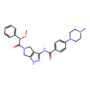 (R)-N-(5-(2-Methoxy-2-Phenylacetyl)-1,4,5,6-Tetrahydropyrrolo[3,4-c]Pyrazol-3-Yl)-4-(4-Methylpiper…
