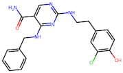 4-(Benzylamino)-2-((3-Chloro-4-Hydroxyphenethyl)Amino)Pyrimidine-5-Carboxamide