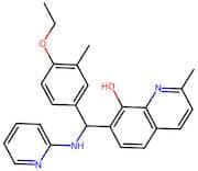 7-((4-Ethoxy-3-Methylphenyl)(2-Pyridylamino)Methyl)-2-Methyl-Quinolinol