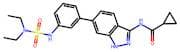 N-(6-(3-((N,N-Diethylsulfamoyl)Amino)Phenyl)-1H-Indazol-3-Yl)Cyclopropanecarboxamide