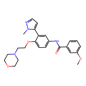 3-Methoxy-N-[3-(2-Methylpyrazol-3-yl)-4-(2-Morpholin-4-ylethoxy)Phenyl]Benzamide