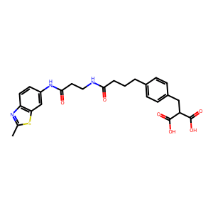 2-(4-(4-((3-((2-Methylbenzo[d]Thiazol-6-Yl)Amino)-3-Oxopropyl)Amino)-4-Oxobutyl)Benzyl)Malonic Acid