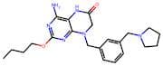 4-Amino-2-Butoxy-8-(3-(Pyrrolidin-1-Ylmethyl)Benzyl)-7,8-Dihydropteridin-6(5H)-One