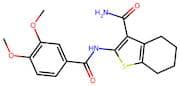 2-(3,4-Dimethoxybenzamido)-4,5,6,7-Tetrahydrobenzo[B]Thiophene-3-Carboxamide