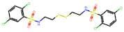 N,N - (Dithiobis-2,1-Ethanediyl)Di[2,5-Dichlorobenzenesulfonamide]