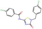 4-Chloro-N-(2-(4-Chlorobenzyl)-3-Oxo-2,3-Dihydro-1,2,4-Thiadiazol-5-Yl)Benzamide