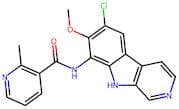 N-(6-Chloro-7-Methoxy-9H-Pyridino[3,4-B]Indole-8-Yl)-2-Methyl-3-Pyridine Formamide