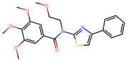 3,4,5-Trimethoxy-N-(2-Methoxyethyl)-N-(4-Phenyl-1,3-Thiazol-2-Yl)Benzamide