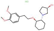 (R)-1-((1R,2R)-2-(3,4-Dimethoxyphenethoxy)Cyclohexyl)Pyrrolidin-3-Ol Hydrochloride