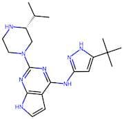 (R)-N-(5-(Tert-Butyl)-1H-Pyrazol-3-Yl)-2-(3-Isopropylpiperazin-1-Yl)-7H-Pyrrolo[2,3-D]Pyrimidin-4-…