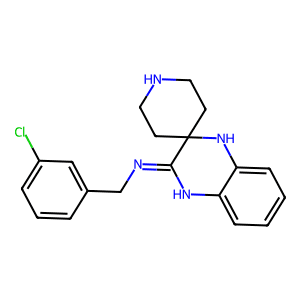 N-(3-Chlorobenzyl)-1'H-Spiro[Piperidine-4,2'-Quinoxalin]-3'-Amine