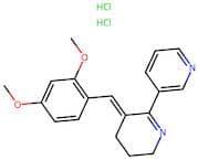 (E)-3-(2,4-Dimethoxybenzylidene)-3,4,5,6-Tetrahydro-2,3'-Bipyridine Dihydrochloride