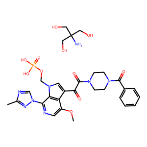 2-Amino-2-(Hydroxymethyl)Propane-1,3-Diol (3-(2-(4-Benzoylpiperazin-1-Yl)-2-Oxoacetyl)-4-Methoxy-7…